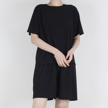 마켓메이트 냉장고 트레이닝 상하의 세트 여성 반바지 반팔 여자 홈웨어 빅사이즈