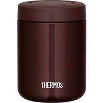 써모스 보온병 도시락 국통 용기 스테인레스 미드센추리 모던, 300mlml, 브라운