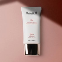 블라우쉐 끈적임 없고 유분기 없는 3중 기능성 톤업 선크림 SPF50+톤업선크림 선크림 자외선차단제 혼합자차 무기자차 유기자차 끈적임없는선크림 유분기없는선크림, 본상품