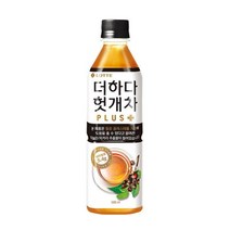 칠성 건강차 갈증해소 더하다헛개차 식이섬유 음료 500ML 12개, 3세트