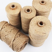 [KOMO] 롤면끈(100야드) 색상선택 - 공예용끈 면끈 면사 면줄, 갈색, 1개