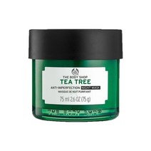 더 바디샵 티트리 안티 임퍼팩션 나이트 페이스 마스크 75ml The Body Shop Tea Tree Anti Imperfection Night Mask, 1개, 1개