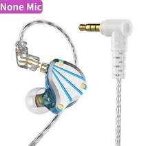 원래 QKZ-AK6 TITAN Metal HiFi 헤드폰 Super HIFI Bass 다이나믹 헤드셋 In Ear호환 커버 이어패드 밴드 호환, CHINA, Standard Blue