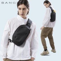 BANGE 남자 바디 슬림 슬링백 미니 메신저백 크로스백 BG-7306 여행 라이딩 가방