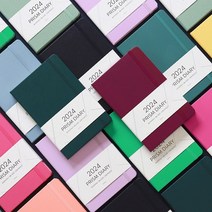 인디고 2024 프리즘 B6 먼슬리 다이어리 (날짜형 32절 월간), [L1 06-005622] 밀키블루, 밀키블루/428562