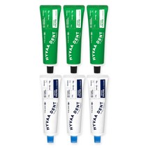 휘바덴트 자일리민티치약120g 3개 + 자일리허브치약120g 3개