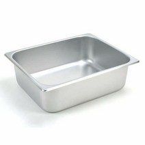 스텐 밧드 트레이 업소용 반찬통 받드 밧트 2/3 6in