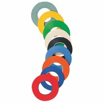 그래픽)라인테이프(GR200/2.0mm*16m)노랑-갑(10입) 공구설비 자재 보수테이프 작업용테이프 라인테이프