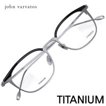 존 바바토스 명품 초경량 티타늄 안경테 V166-GUNMETAL(50) / JOHN VARVATOS