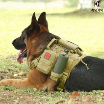 하이가이 대형견 하네스, 카키