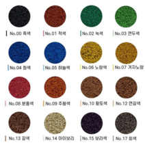 해피키즈스토어 EPDM고무칩 25kg - 어린이 놀이터 바닥 탄성 포장재 EPDM 고무칩 놀이터 보수 놀이터 바닥 탄성 매트 고무칩 보수 체육시설바닥 고무매트 보수, 주황색, 1개