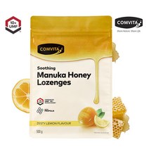 [프로폴리스사탕] [정품]콤비타 UMF10+ 마누카허니 로젠지 프로폴리스&레몬, 500g, 1개