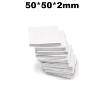 에바폼 EVA폼 압축스펀지 스티로폼 폼보드제작 스치로폼 10100pcs 양면 테이프 초강력 자기 접착 EVA 폼 스티커 패드 사각형 원형 헤비 듀티 장착 다중 크기, 52.White  50x50x2mm - 20PCS -