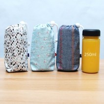 데코걸 마이네임이즈 보틀파우치-스몰250, 물방울