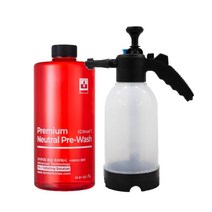 바인더 오토그루밍 루미너스 더클래스 매스코닉 프리워시 세차 압축분무기 세트 중성 프리워시 APC, 바인더+압축분무기