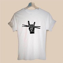 드럼스틱 드럼연습패드 드럼 스틱 음악 밴드 드러머 편지 인쇄 여성 Tshirt 캐주얼 코튼 Hipster Funny T Shirt for Girl Top Tee Drop Ship, [02] M, [02] WHITE