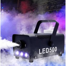 무선 무대 안개 연기 발생기 공연 웨딩 행사장 400W, 리모컨 LED 블루 + 꽃향기 2병