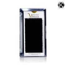 NEW 미라쥬 블랙 벨벳 아이래쉬 속눈썹 연장 재료 도매, 10mm, 0.15, B컬