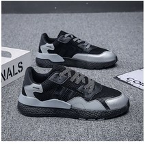 REZENZI2022 남자 신발 여름 통기 얇은 방취 망면 펀칭 망화 운동 달리기 캐주얼화