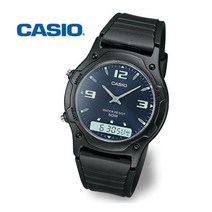 CASIO 카시오 AW49HE2A 아나디지 듀얼타임 우레탄시계
