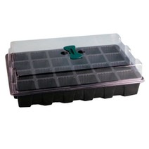 가든럽 24구 육묘트레이 수경 작물재배 새싹기르기 파종 모종 미니온실 다육 다육이번식