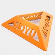 Moyu 원래 10 PCS 색상 2x2 3x3 4x4 큐브 스탠드 속도 매직 스피드 플라스틱 큐브베이스 홀더 교육 학습 완구, 07 Orange