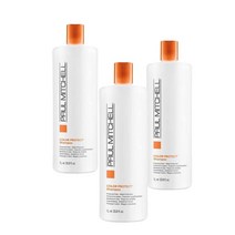 폴미첼 컬러 프로텍트 샴푸 애드 프로텍션 염색모발용 1L Paul Mitchell Color Protect Shampoo, 3개