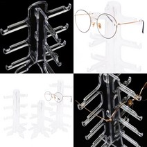 안경홀더 아크릴안경거치대 안경쇼케이스 조립식 안경진열대, 3단