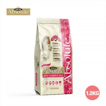 [앱솔루트] 홀리스틱 강아지 사료 비프&브라운라이스 1.2kg 반려견 천연재료 노화방지 배변활동 도움