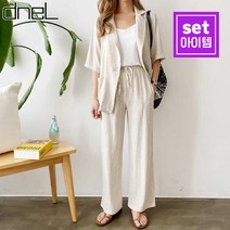 드넬 워싱린넨투피스DWZ21577A
