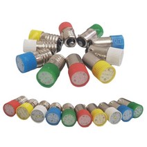 (주)승원전자 LED 꼬마전구 파이롯트램프 6.3V12V24V 교재용 과학교구 판넬표시등 파일럿전구 기동램프, 1개, 9S샤시-6.3V청색
