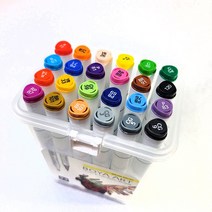 보야 아트 트윈마카 (24색/36색/48색), 24색