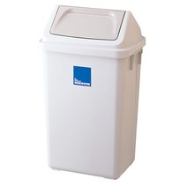 다람쥐 쓰레기통 W & W 47 스윙 각형 스윙 더스트 박스 그레이 47L 일본제