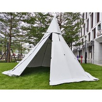 파이어쉘터 불멍 대형 돔 쉘터 4 5 Peoples Pyramid Tent With A, 01 White