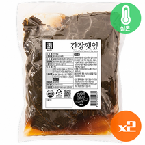 한성 대용량 간장깻잎1kg (실온), 2개