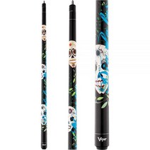 바이퍼바이지엘디프로덕트 Viper by GLD Products Underground 147.3씨엠 CM(58인치) 2피스 당구 풀 큐 Dia De Los Muertos 595.3g