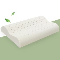팜파스 방수+커버 L 천연라텍스 굴곡형 베개, 스타그레이