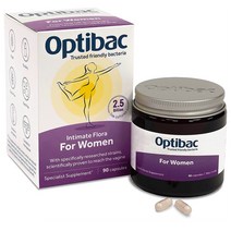Optibac 옵티박 유렉스유산균 영국 Intimate Flora 90정