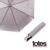totes 토스우산 3단우산 자동우산 메탈그레이