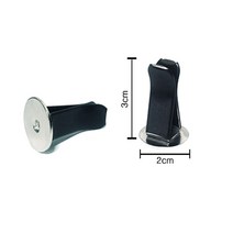 [자연의숲] 차량용벤트클립(블랙) 1ea 차량용방향제클립 석고방향제클립 벤트클립 송풍구클립 차량용방향제만들기 방향제클립