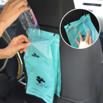 조군컴파니 차량용 휴지통 쓰레기봉투 색상랜덤발송 현대 더 뉴 i40 살룬