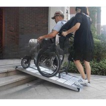고무 차량진입판 진입판 차량경사로 시골 올림턱 매장, 길이 120x너비 75cm접이식