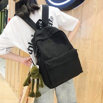 무지컬러 가벼운 베이직 캐주얼 여성백팩 대박강추 물건넣기 좋은쓰임새