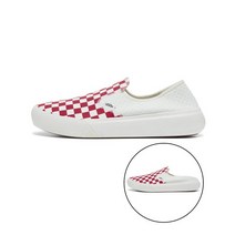 반스 컴피쿠시 원 체커보드 레이싱 레드 마쉬멜로우 VN0A45J5BOP1 ComfyCush One CHECKERBOARD RACING MARSHMALLOWVN0A45J5BOP1
