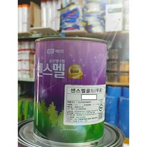 KCC 에나멜페인트 1L 목재 철재용 센스멜골드 유성 은분 바니쉬 방청하도 니스, 백색 무광