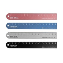 [8개묶음] 아이비스 1200 16cm스틸직자(SP) 10389 yoki03*4090297kF, 블랙