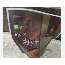 항아골 청국장 100g 소포장 국상콩100% 자연발효 옛맛 그대로 청국장 20개입 1개