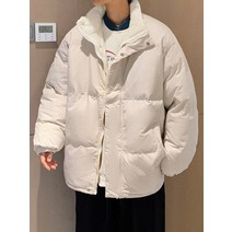 남자 롱 패딩 겨울 남성 파카 코트 벨벳 두꺼운 면 재킷 패션 스탠드 칼라 느슨한면