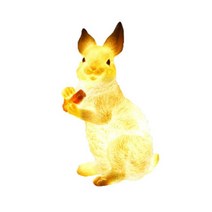 달 토끼 조형물 반달조형물 대형 반달 토끼 조명 LED, 전기 팬더 A