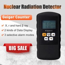 전자파 측정기 BR6 Dosimeter 가이거 카운터 디지털 방사선 검출기 X 베타 감마 방사능, CHINA, FS2011